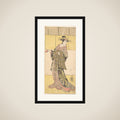 The Actor Segawa Kikunojō as a Courtesan of the Ōmiya Brothel framed