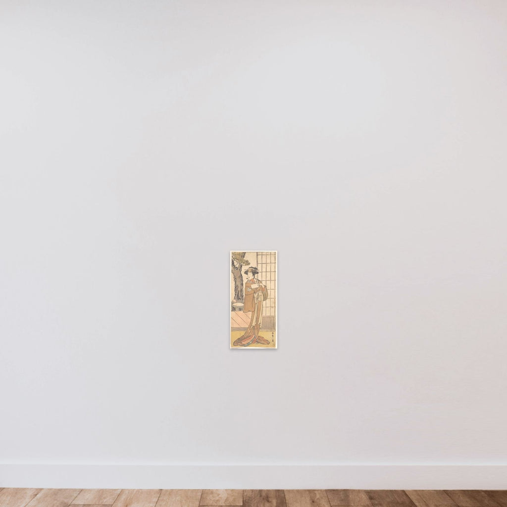 The Actor Segawa Kikunojo Third as an Oiran unframed — shown to scale