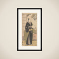 The Fifth Ichikawa Danjuro in the Role of Oboshi Yuranosuke framed