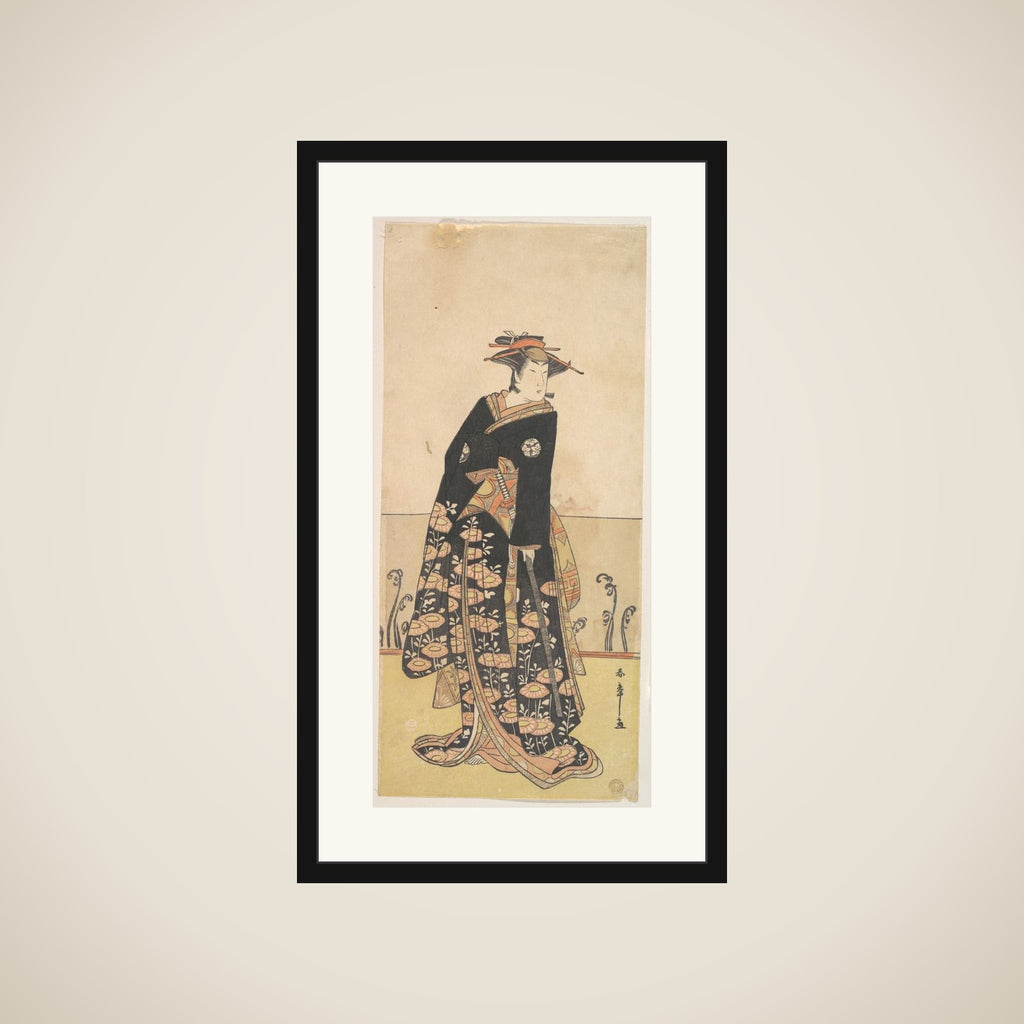 Kabuki Actor Osagawa Tsuneyo II framed