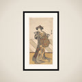 Kabuki Actor Iwai Hanshirō IV framed