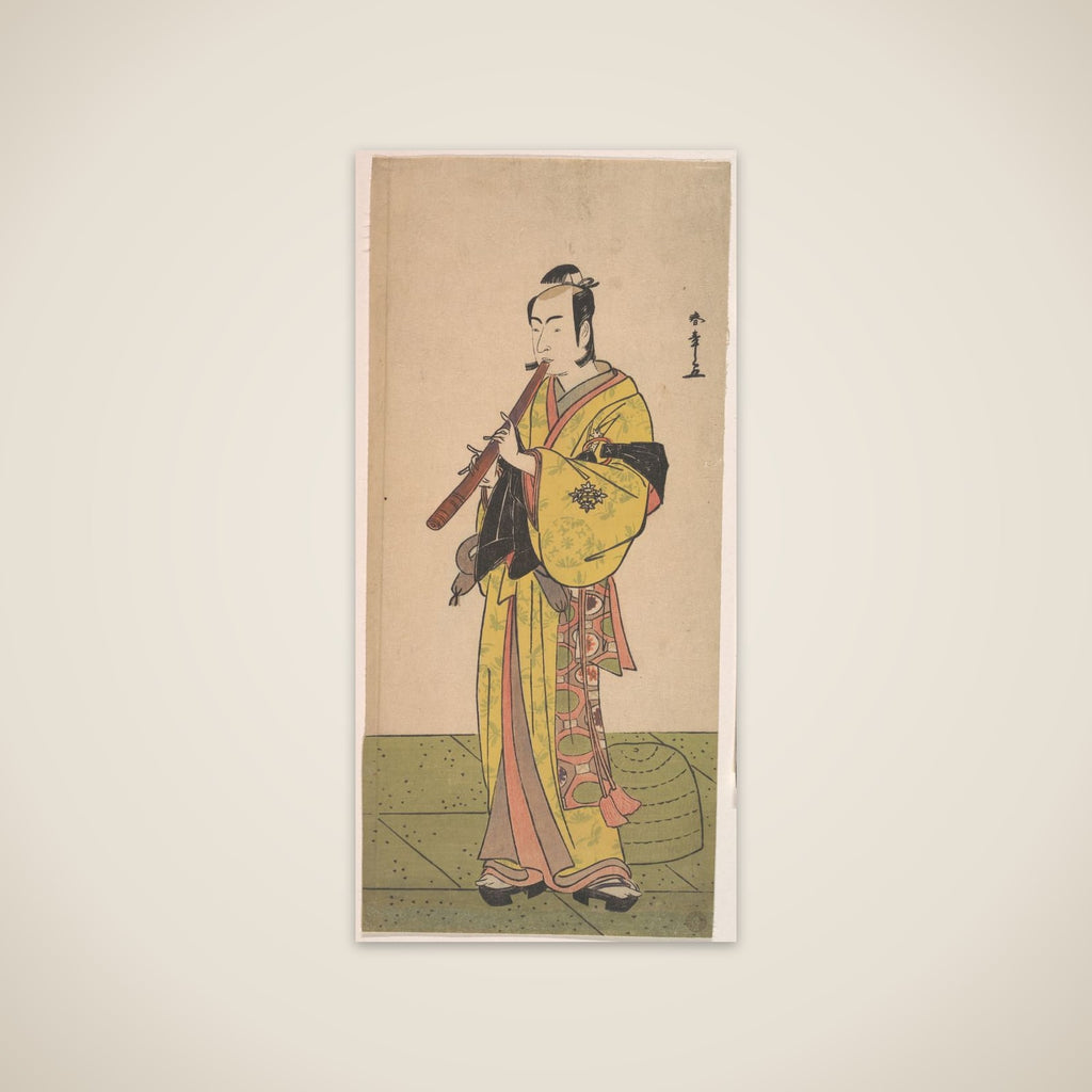Ichikawa Bennosuke as a Man in Komuso Attire unframed print
