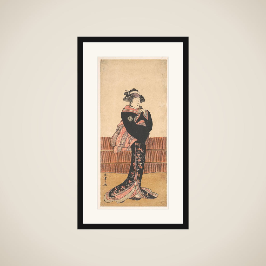 Kabuki Actor Azuma Tōzō III framed