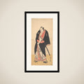 Kabuki Actor Nakamura Sukegorō II as Kaminari Shōkurō framed