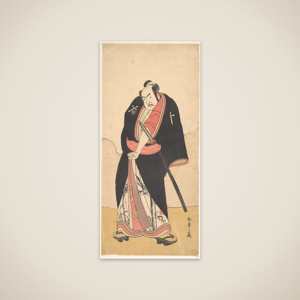 Kabuki Actor Nakamura Sukegorō II as Kaminari Shōkurō unframed print
