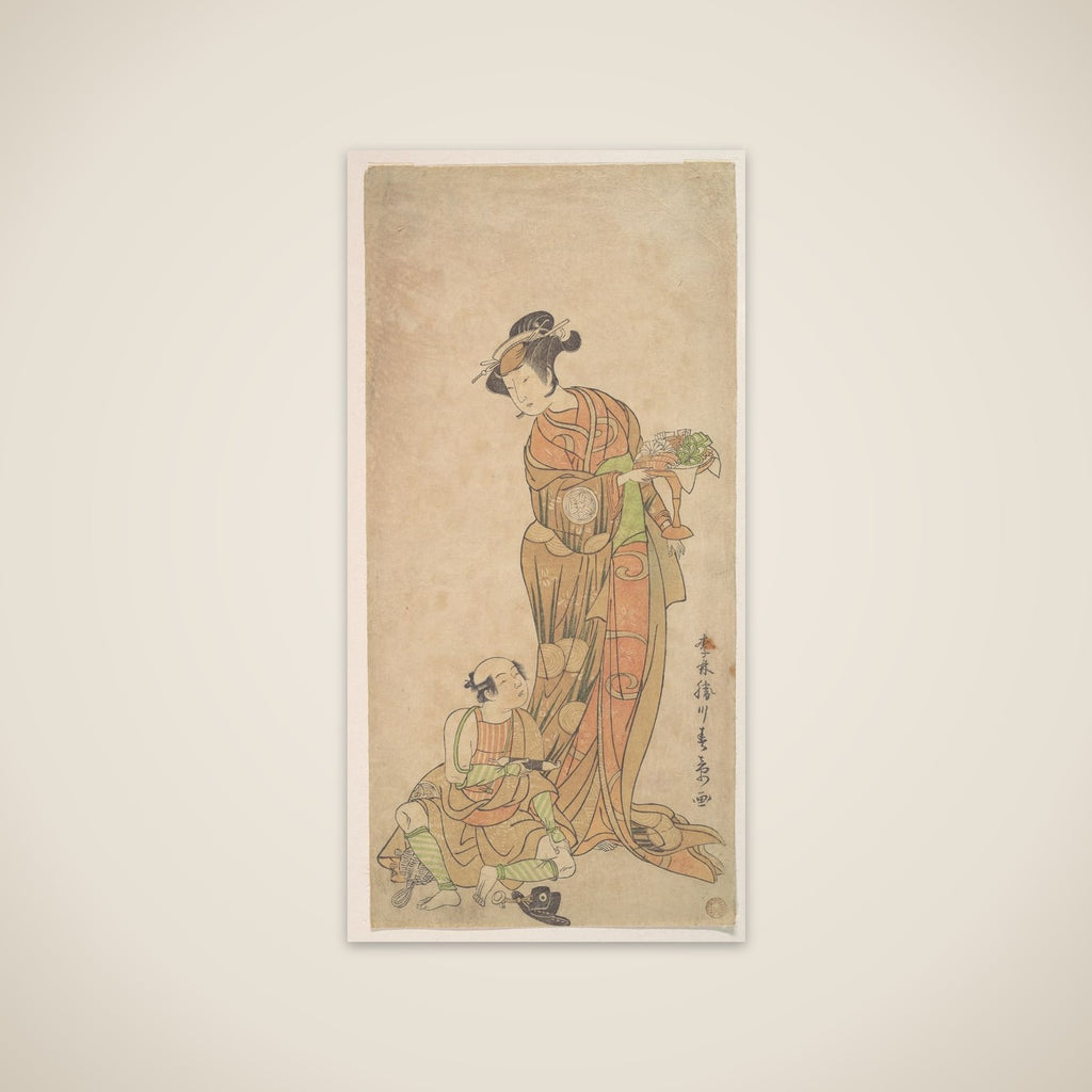 The Second Yamashita Kinsaku in the Role of Shigenoi unframed print
