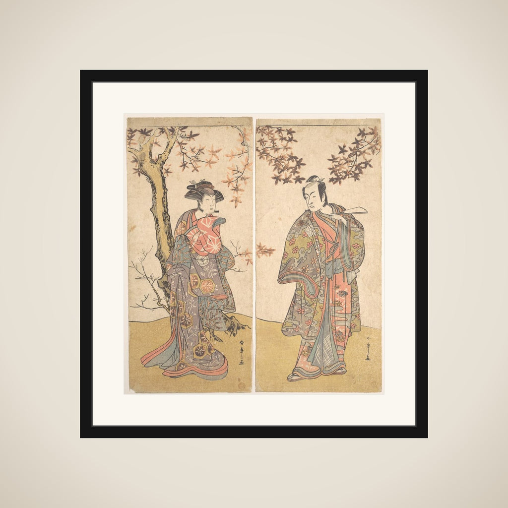 The Second Ichikawa Monnosuke as an Unarmed Man framed