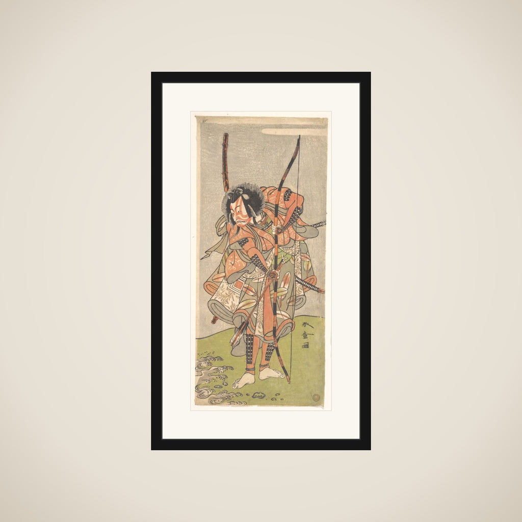 Kabuki Actor Ichikawa Ebizō III (Ichikawa Danjūrō IV) framed