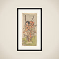 Kabuki Actor Ichikawa Ebizō III (Ichikawa Danjūrō IV) framed