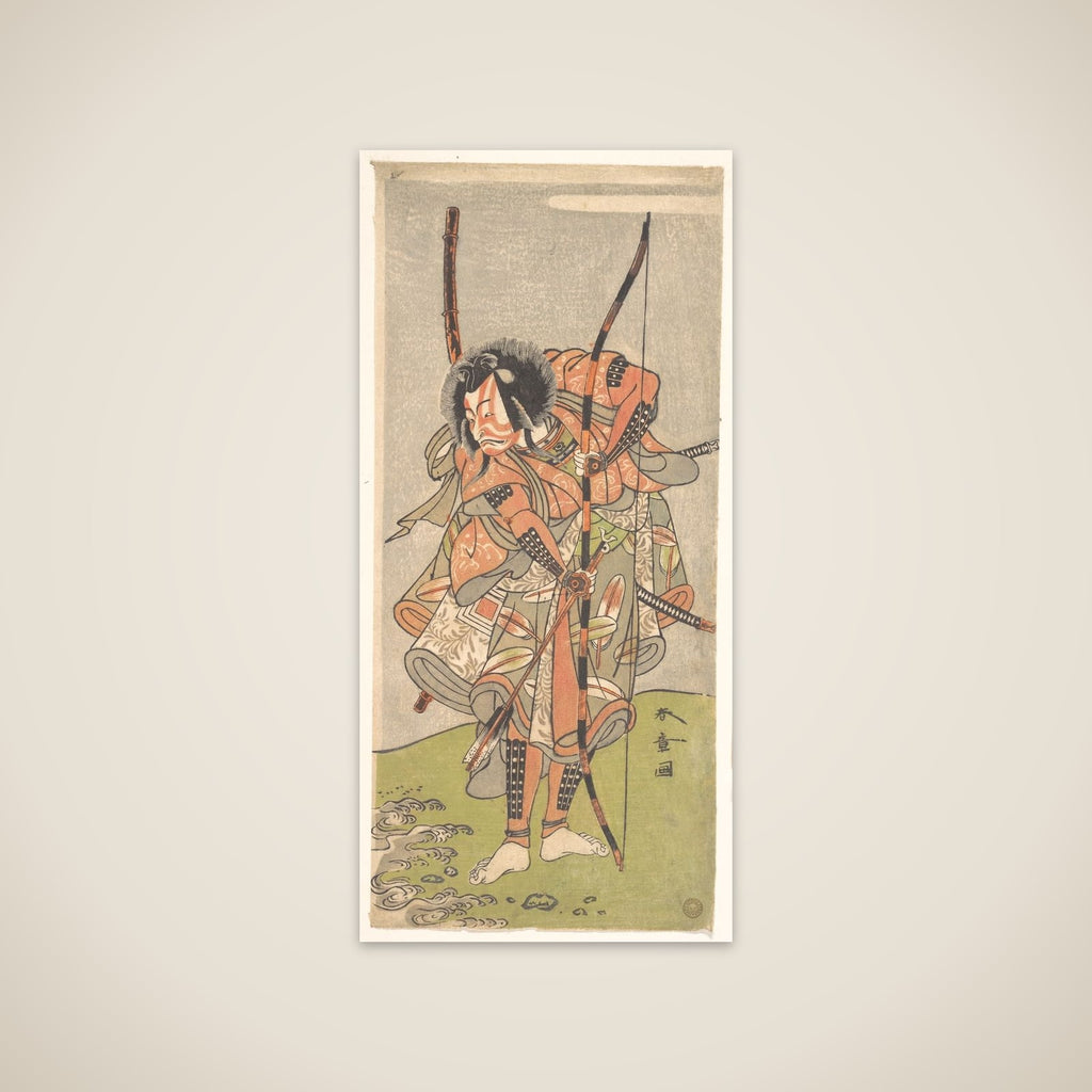 Kabuki Actor Ichikawa Ebizō III (Ichikawa Danjūrō IV) unframed print