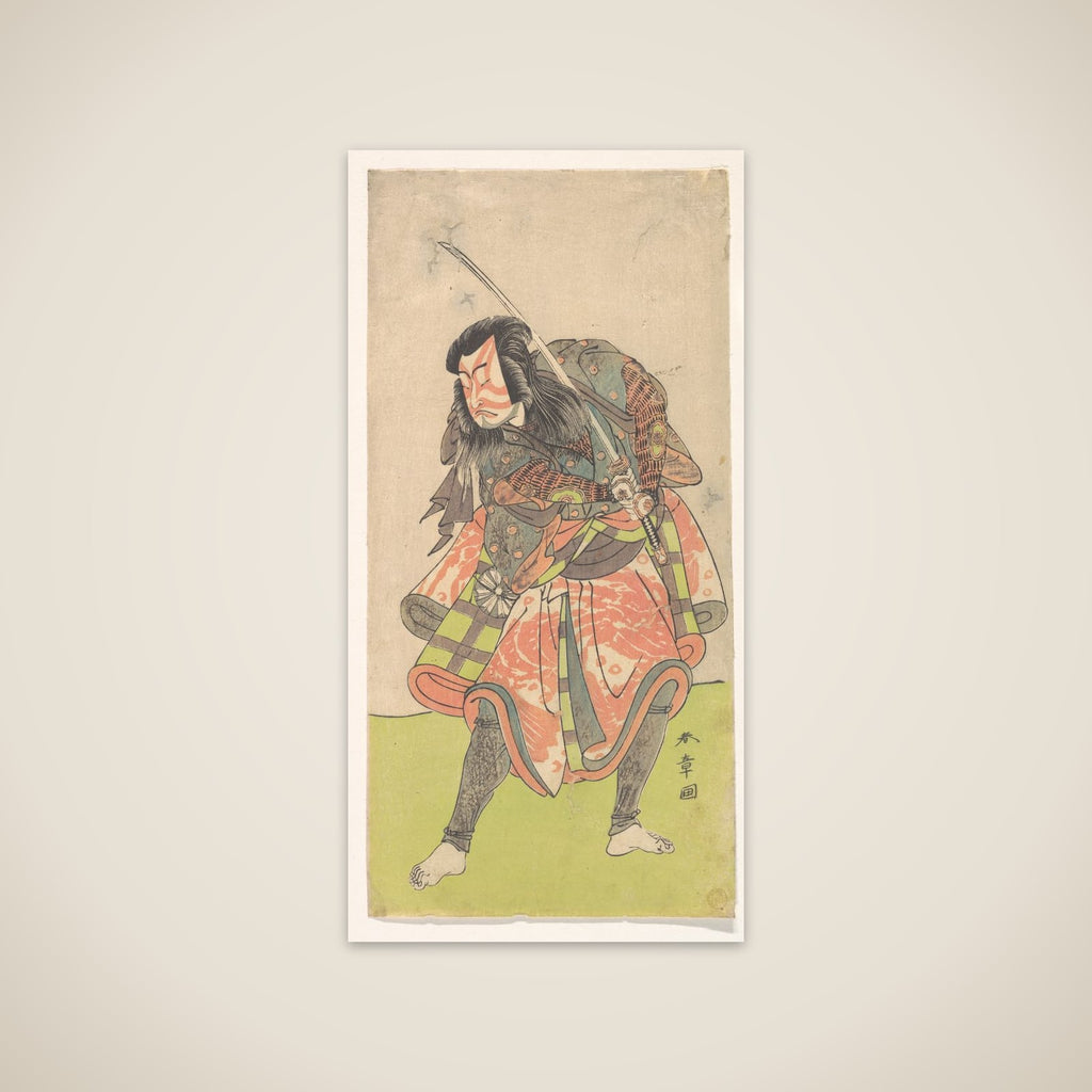 The First Nakamura Tomijuro as an Outlaw unframed print