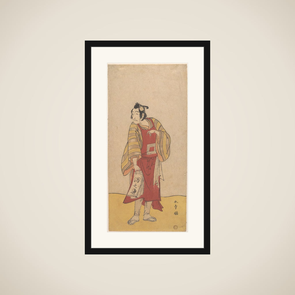 The Fifth Ichikawa Danjuro as a Man Standing framed
