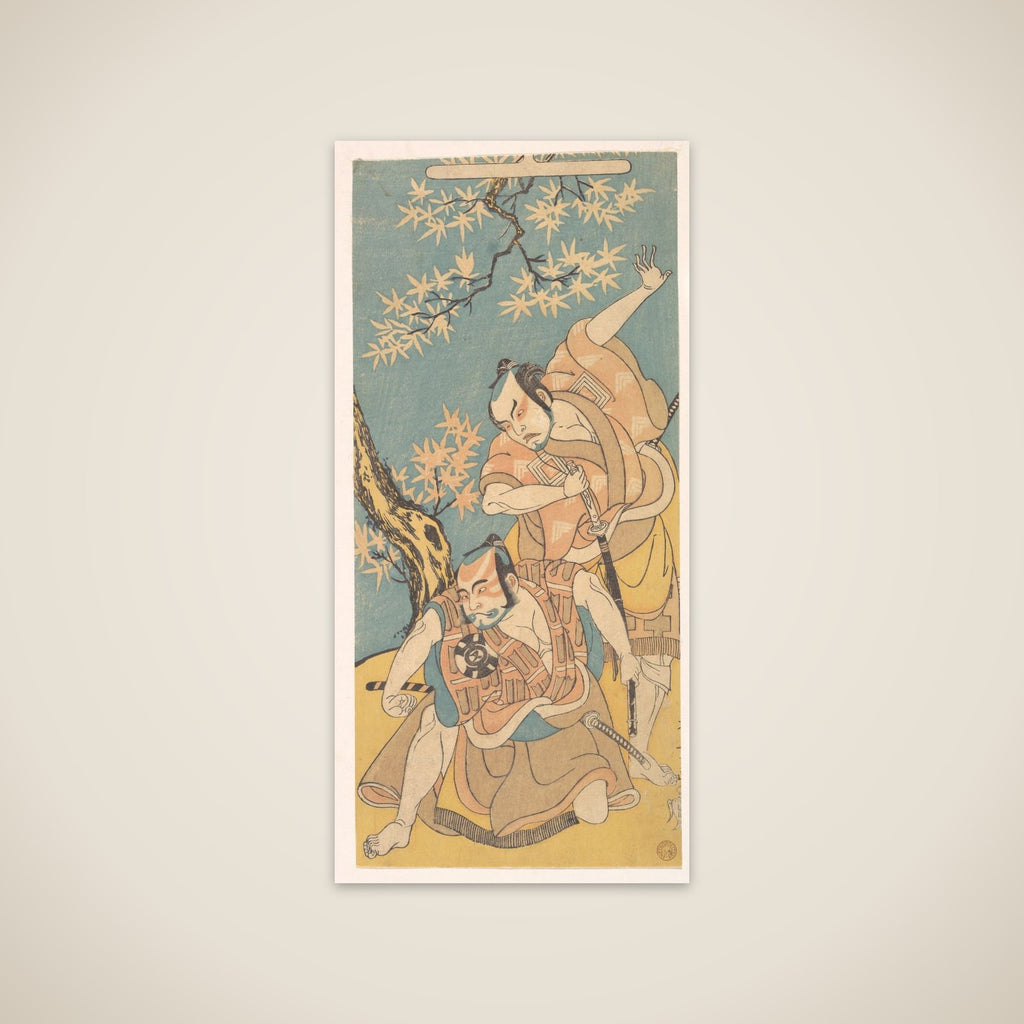 Scene From The Drama "Otokoyama Yunzei Kurabe" unframed print