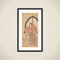 Kabuki Actor Ichikawa Danzō III framed