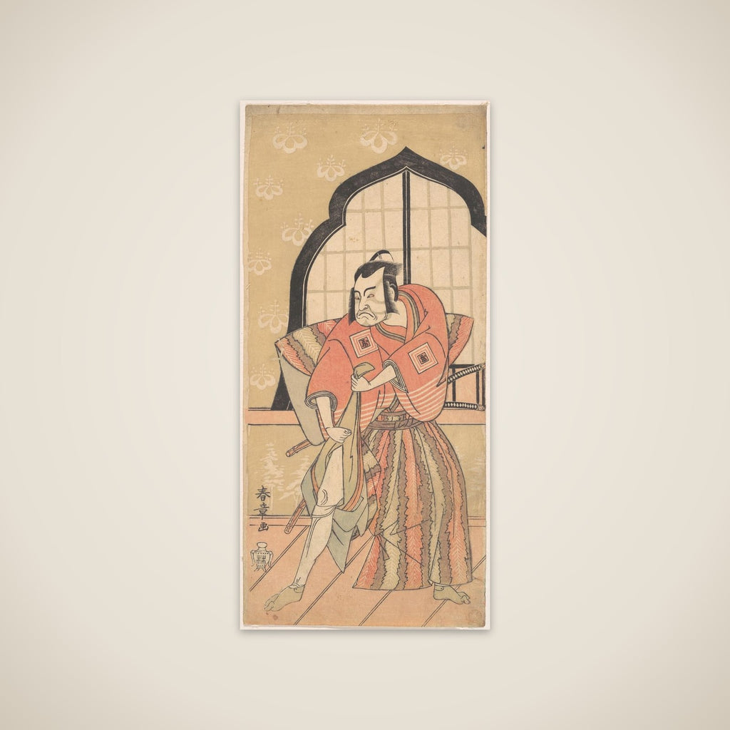 Kabuki Actor Ichikawa Danzō III unframed print