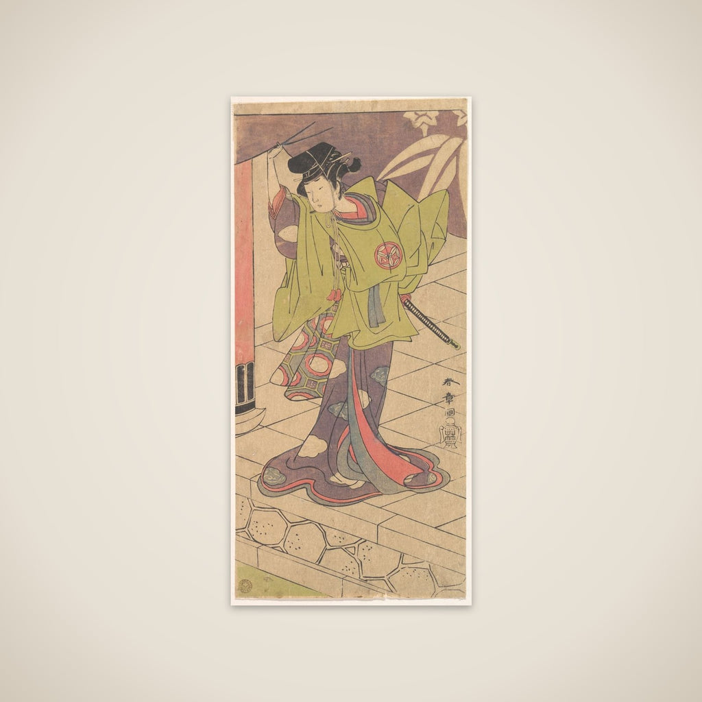 The 2nd Yamashita Kinsaku in the Role of Tsukisayo unframed print