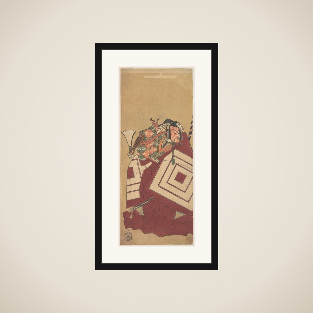 The Fifth Ichikawa Danjuro as Kisou Takiguchi framed
