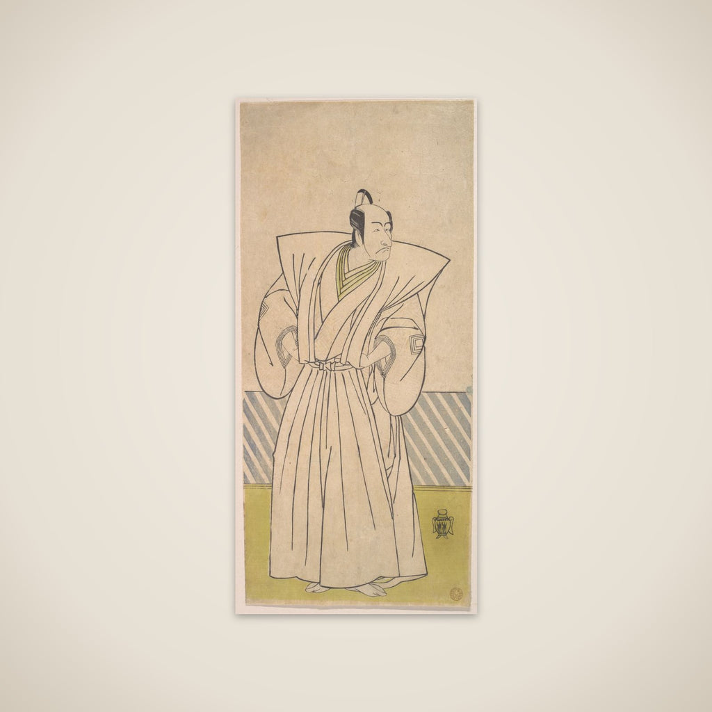 The Fifth Ichikawa Danjuro as a Samurai of High Rank unframed print