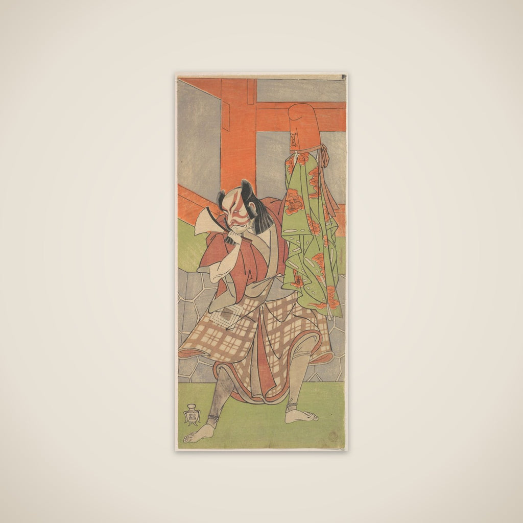 The Fourth Ichikawa Danjuro in the Role of Yahei-byoe Munekiyo unframed print