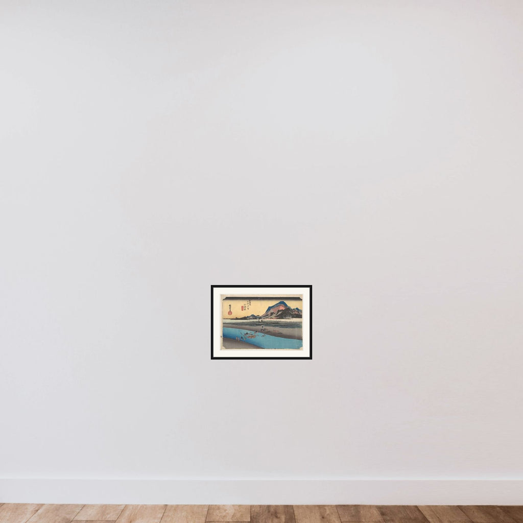 Odawara; Sakogawa framed — shown to scale