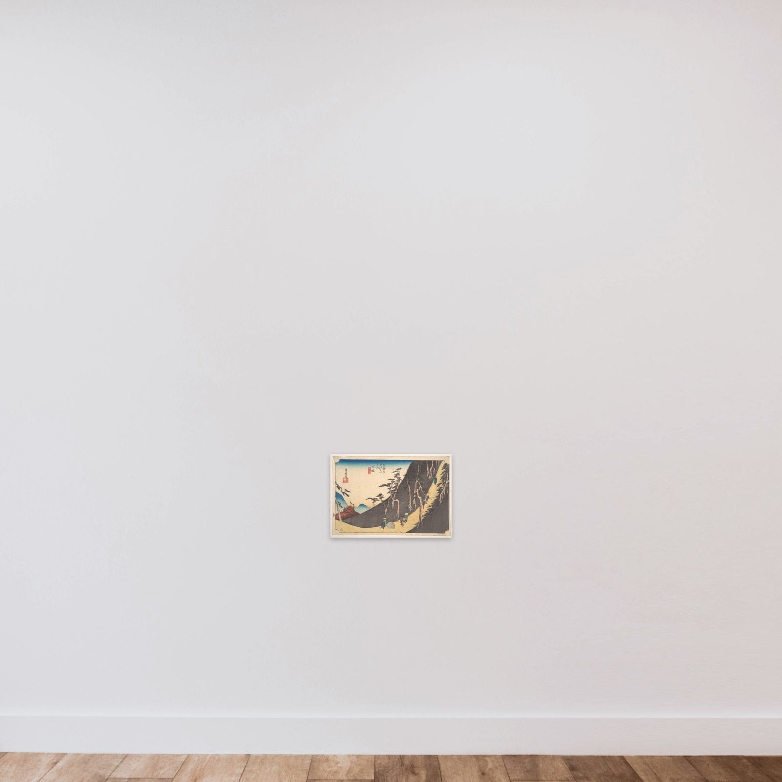Nissaka, Sayo Nakayama unframed — shown to scale