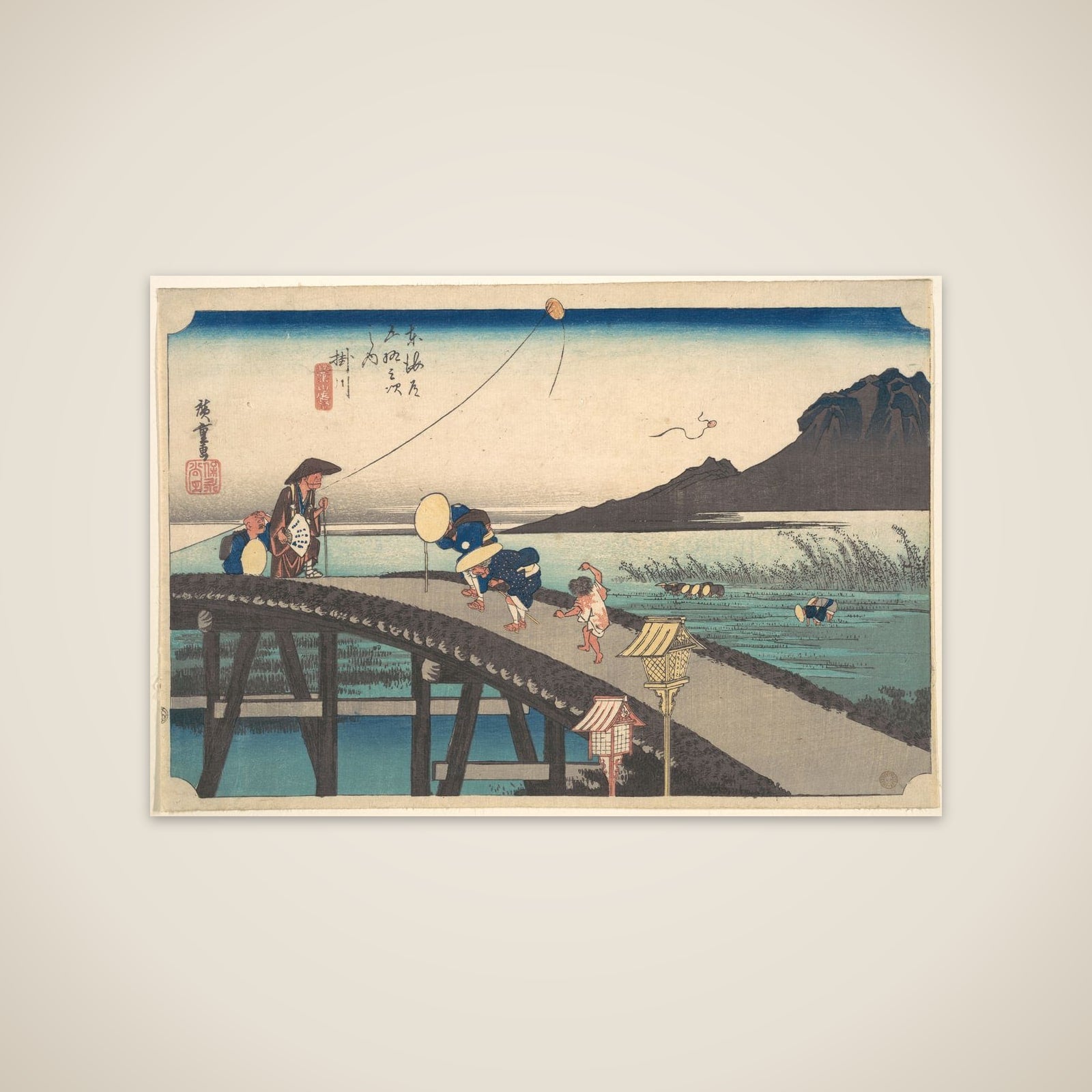 Kakegawa, Akihasan Empo unframed print