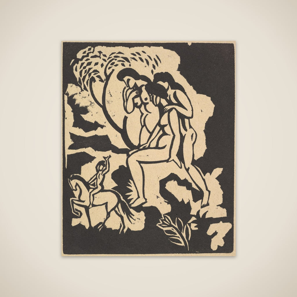 Greeting (Begrüssung) unframed print