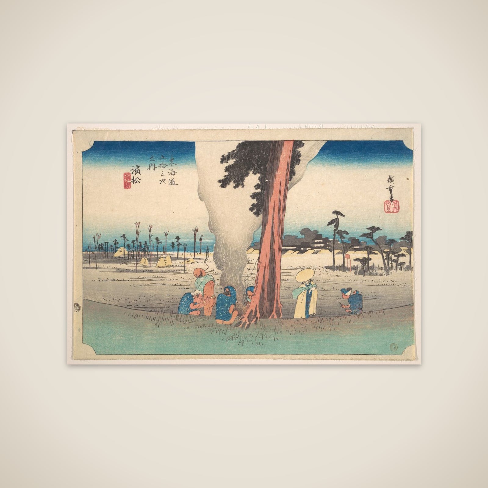 Hamamatsu, Toko no Zu unframed print