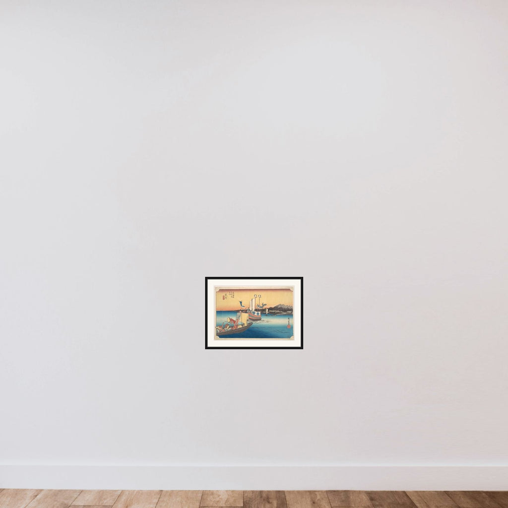 Arai, Tosen framed — shown to scale