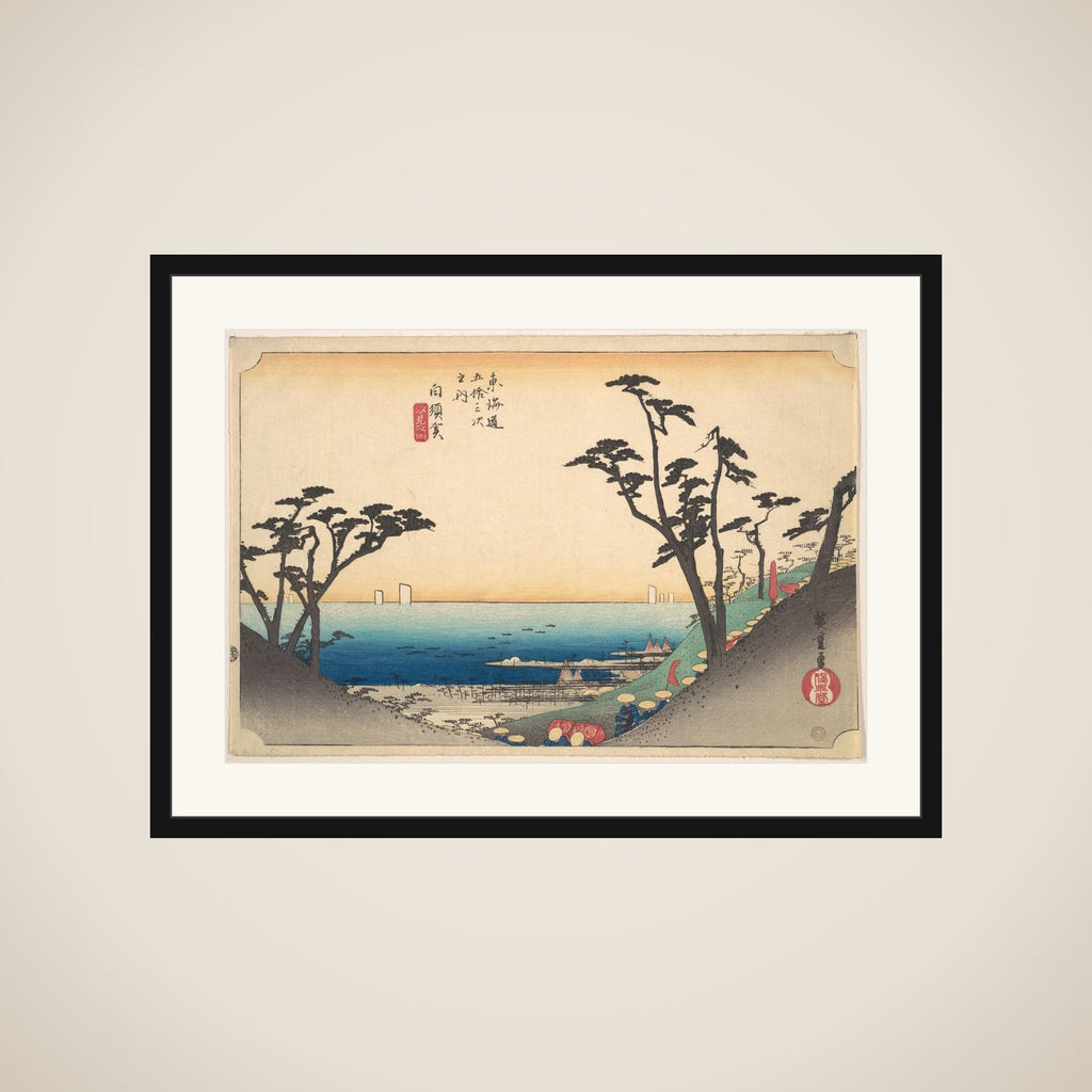 Shirasuka, Shio-mi Zaka framed