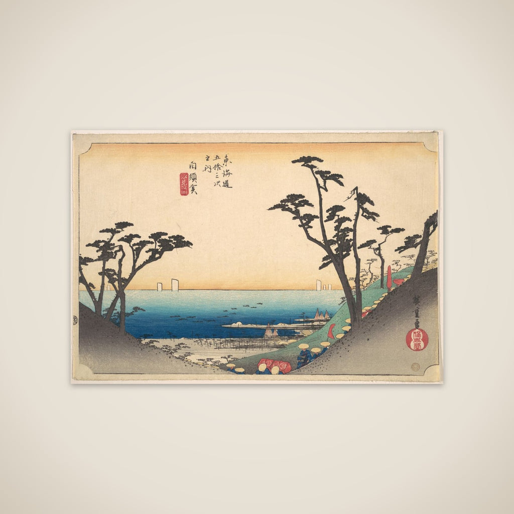 Shirasuka, Shio-mi Zaka unframed print