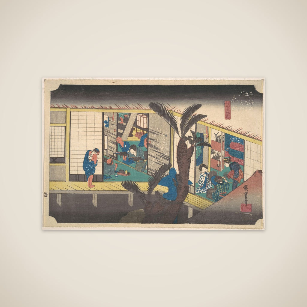 Akasaka, Ryosha Sho-fu unframed print