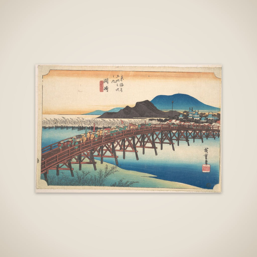 Okazaki, Tenshin no Hashi unframed print