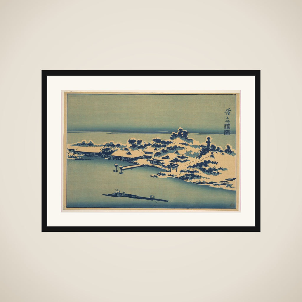 Winter Landscape framed