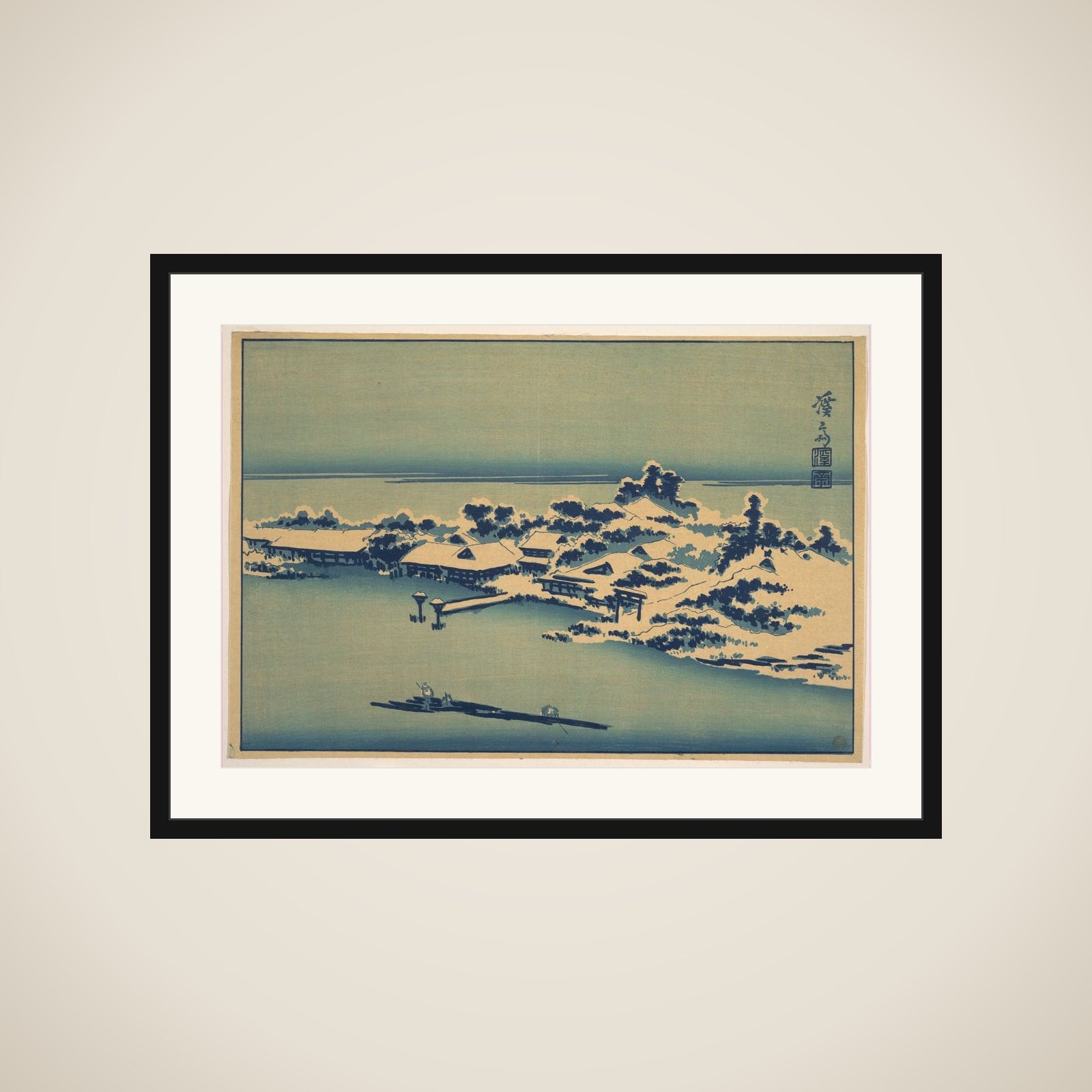 Winter Landscape framed