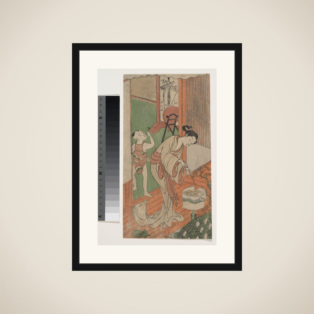 On the Veranda framed