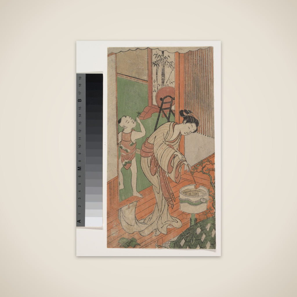 On the Veranda unframed print