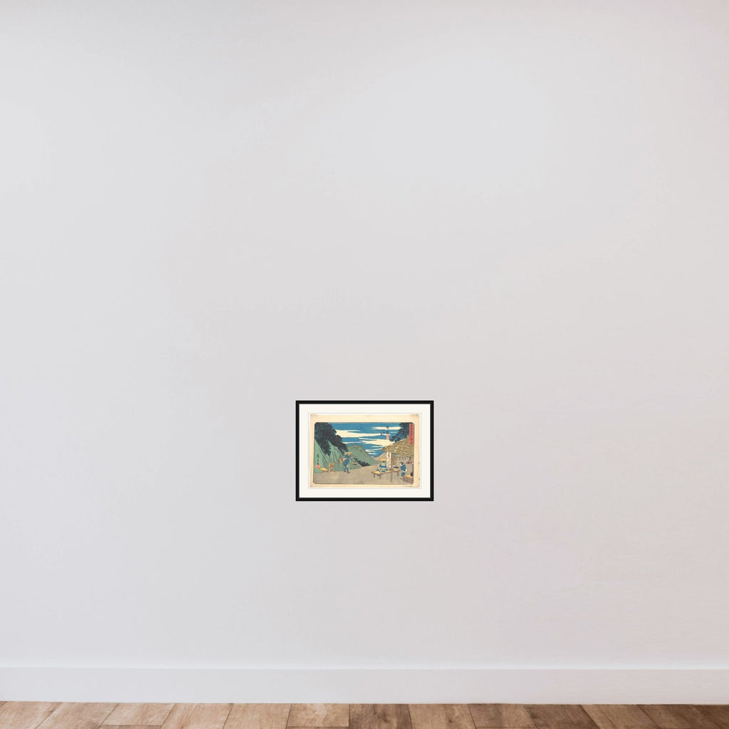 Okabe framed — shown to scale
