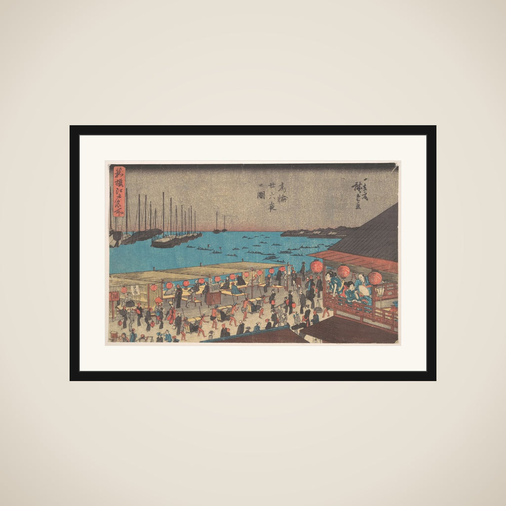 Takanawa Ni-ju-roku Ya framed