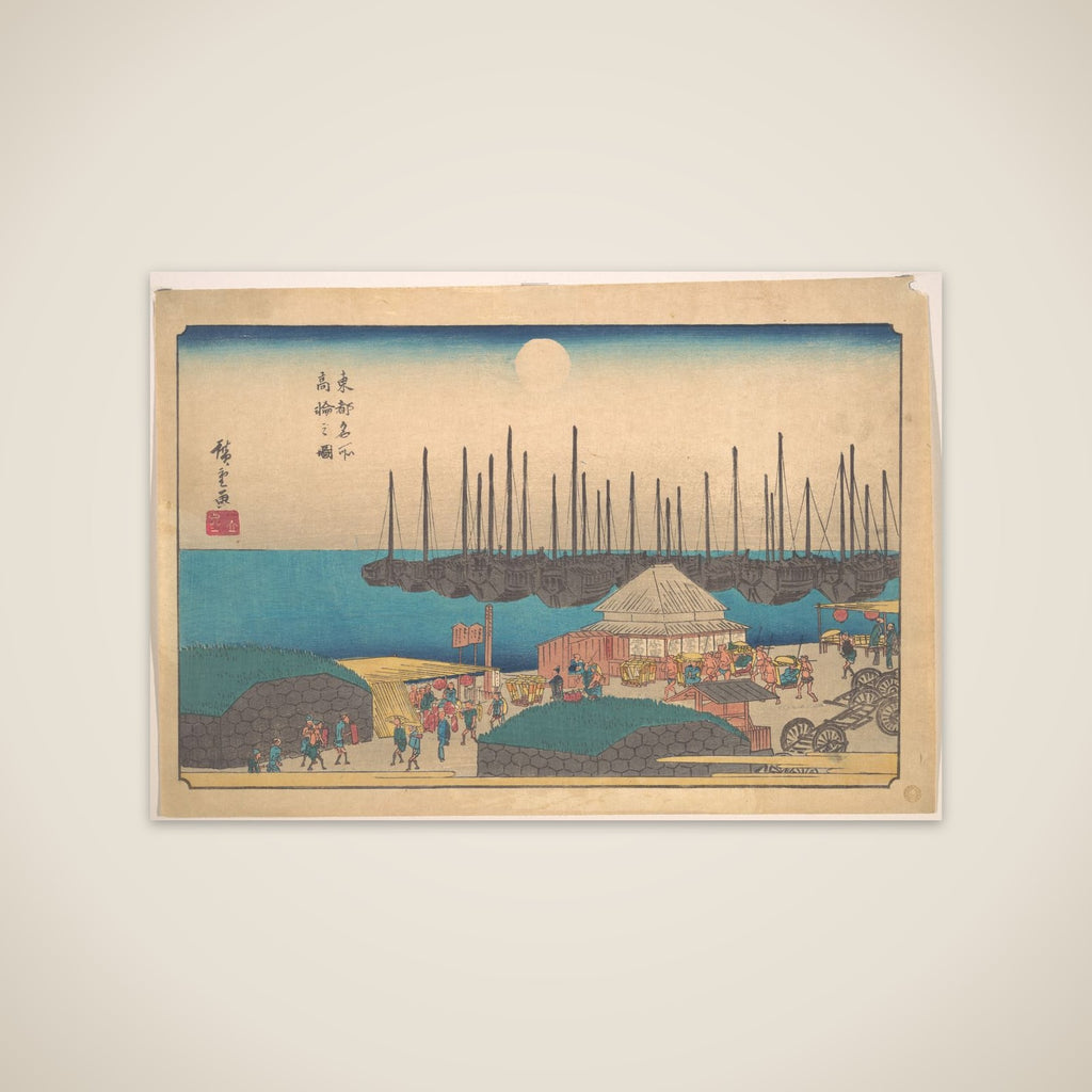 Takanawa no Zu unframed print