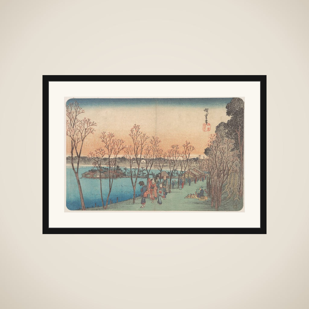 Ueno, Shinobazu no Ike framed