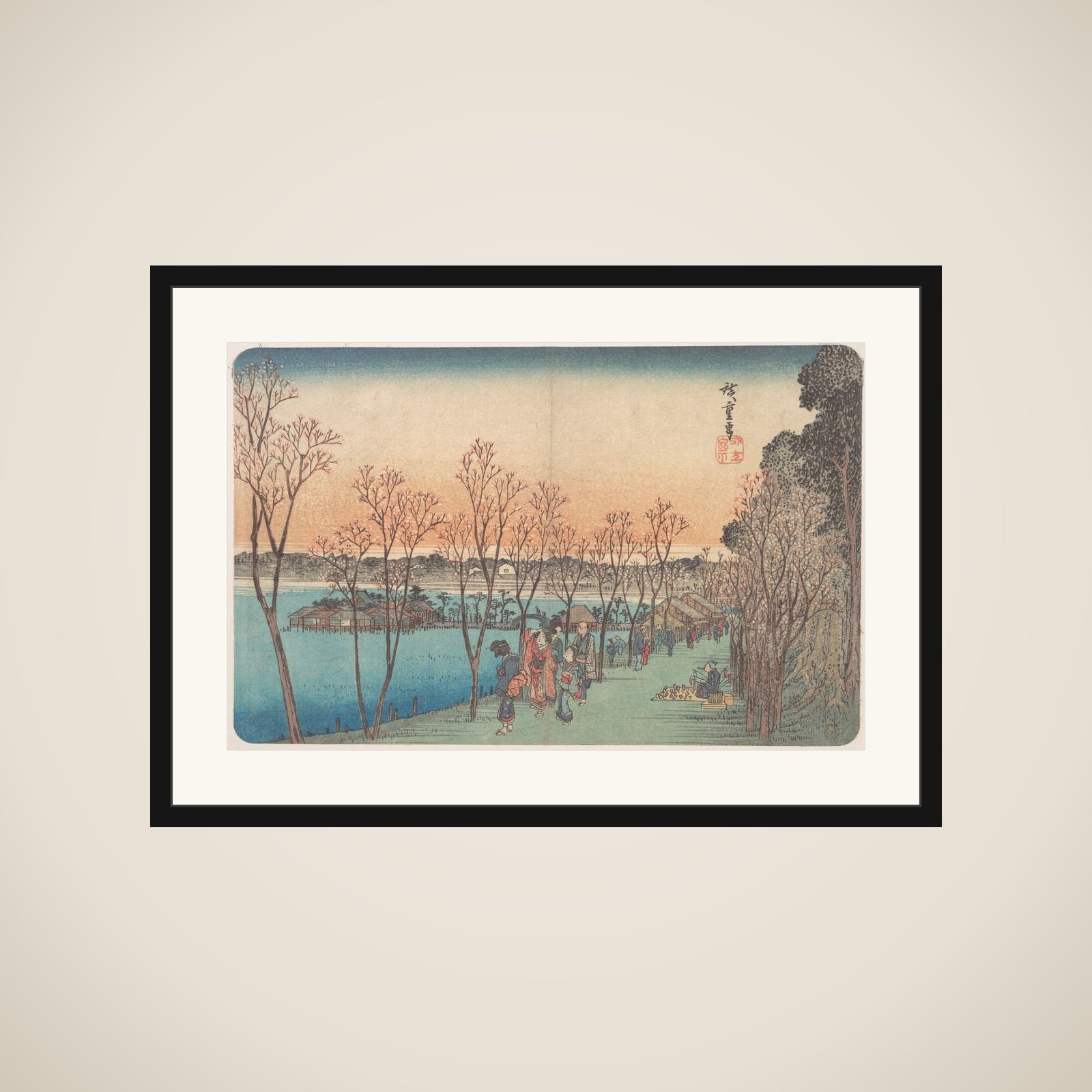 Ueno, Shinobazu no Ike framed
