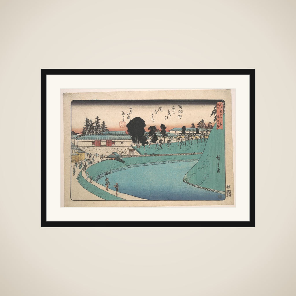 Soto Sakurada Benkei Bori framed