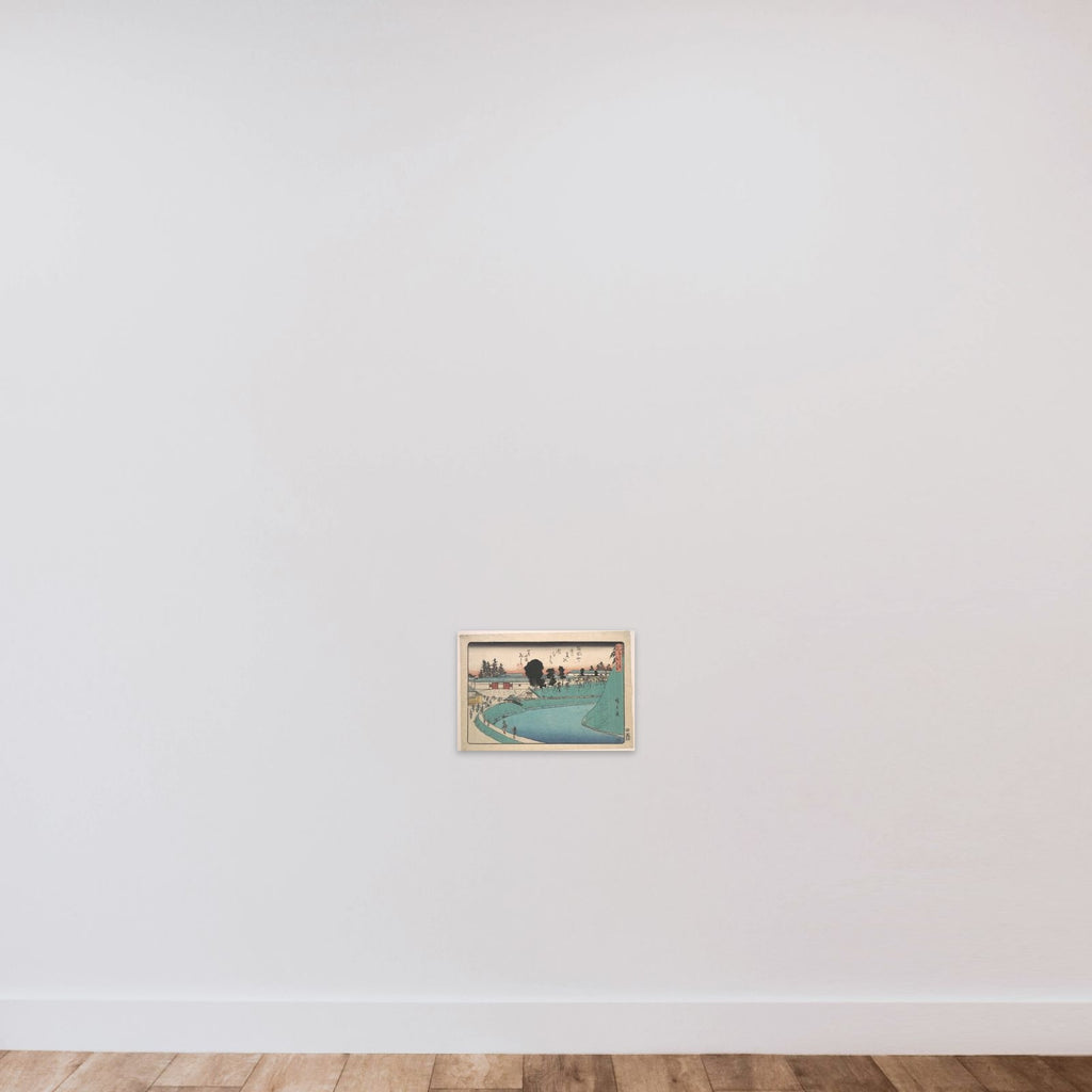 Soto Sakurada Benkei Bori unframed — shown to scale