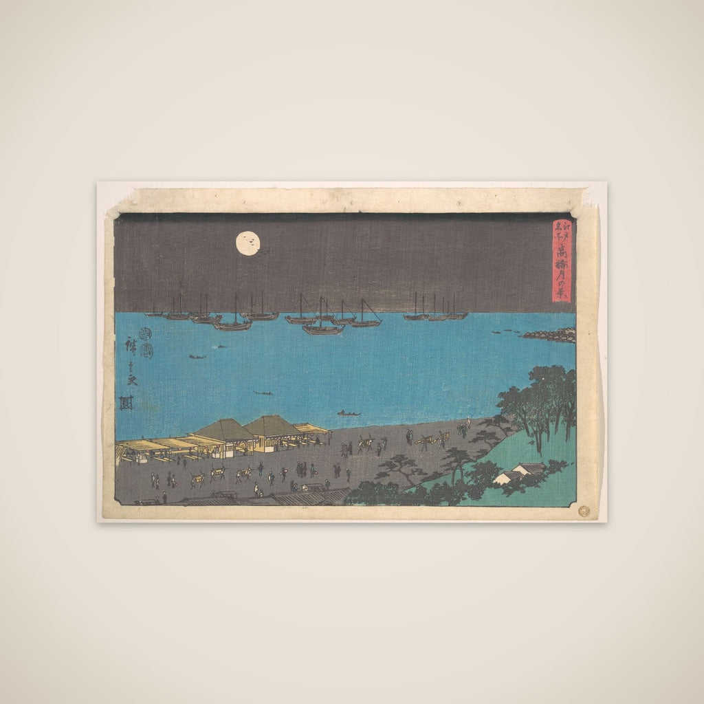 Takanawa Tsuki no Kei unframed print
