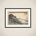 The Autumn Moon at Ishiyama on Lake Biwa. framed