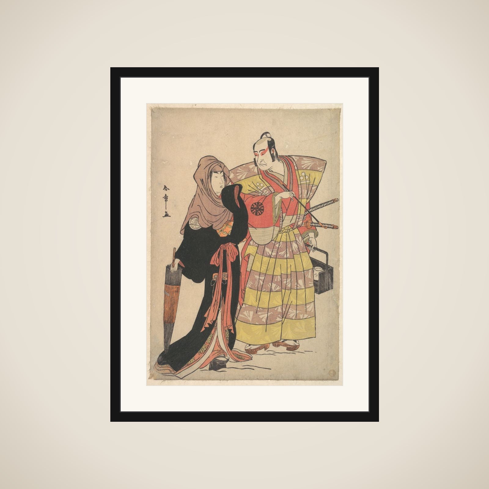 Scene from a Drama framed