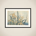 Grasshopper and Iris framed