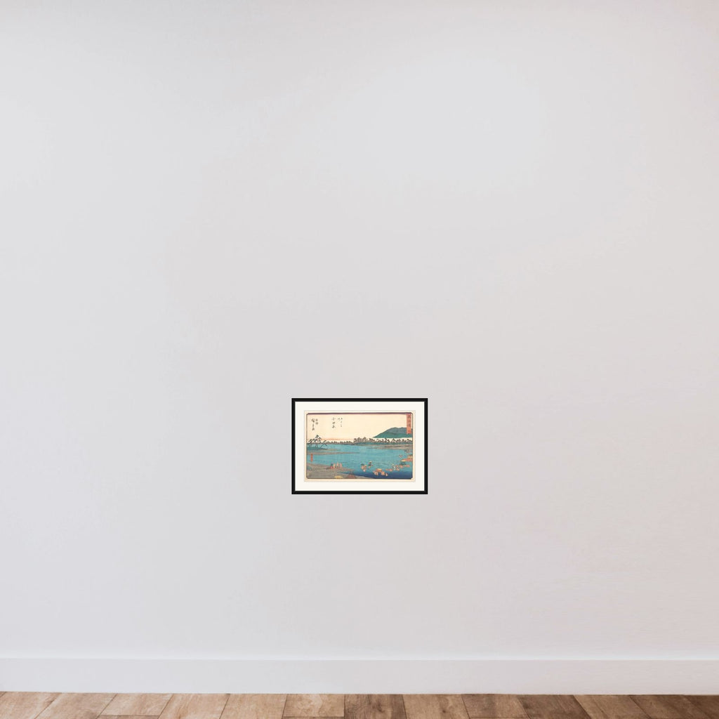 Odawara framed — shown to scale