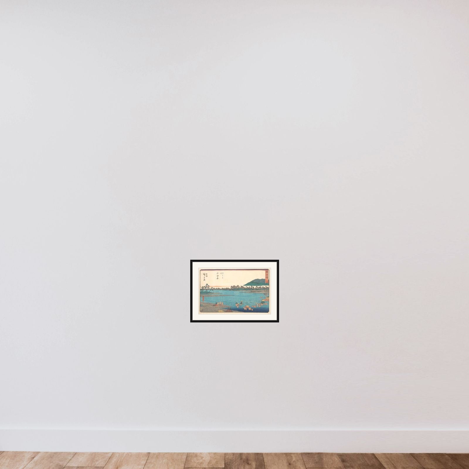 Odawara framed — shown to scale
